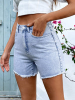 Short en jean déchiré - Vignette | URBAÏA