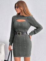 Robe pull ajourée SHEIN PETITE - Vignette | URBAÏA