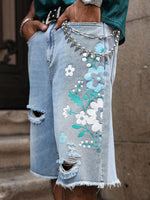 Streetrush Shorts en jean ample - Vignette | URBAÏA