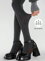 paire de collants gris diamant - Vignette | URBAÏA