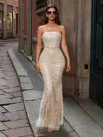 Faeriesty Robe de soirée sirène luxueuse - Vignette | URBAÏA