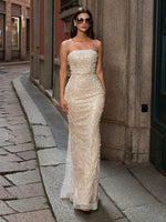 Faeriesty Robe de soirée sirène luxueuse - Vignette | URBAÏA