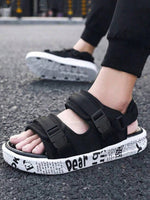 Sandales à bout rond d'été - Vignette | URBAÏA