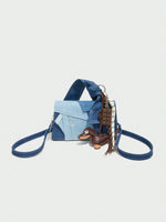 sac à bandoulière en denim - Vignette | URBAÏA