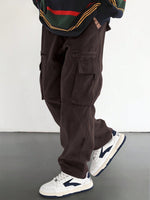 Pantalon cargo ample - Vignette | URBAÏA