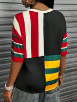 T-shirt d'été à rayures - Vignette | URBAÏA