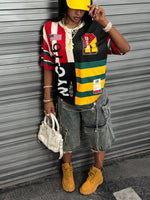 T-shirt d'été à rayures - Vignette | URBAÏA