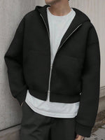 Sweat-shirt à capuche ample - Vignette | URBAÏA