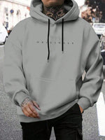 Manfinity sweat-shirt à capuche décontracté - Vignette | URBAÏA