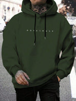 Manfinity sweat-shirt à capuche décontracté - Vignette | URBAÏA