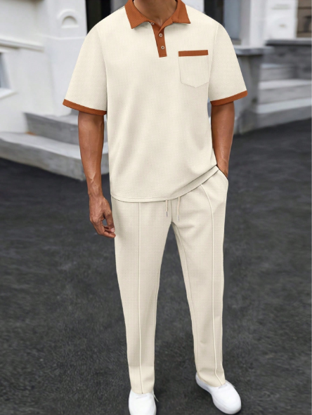 Ensemble polo homme urbain & tendance