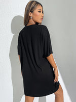 Robe à décolleté plongeant - Vignette | URBAÏA 