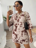 Robe t-shirt tie - Vignette | URBAÏA 