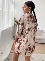 Robe t-shirt tie - Vignette | URBAÏA 