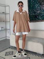 DAZY T-shirt surdimensionné - Vignette | URBAÏA 