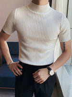 Pull col montant tricoté - Vignette | URBAÏA 