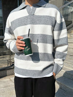 DAZY Pull bicolore - Vignette | URBAÏA 