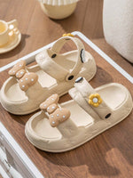 Pantoufles Avec Nœud Papillon - Vignette | URBAÏA 