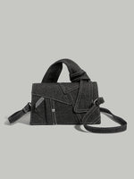 sac à bandoulière en denim - Vignette | URBAÏA 