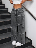 Denim Patchwork SHEIN PETITE - Vignette | URBAÏA 