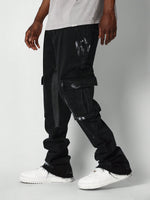 SUMWON Jean cargo évasé - Vignette | URBAÏA 