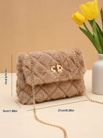 Sac bandoulière en matériau moelleux - Vignette | URBAÏA 