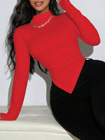 T-shirt À Col Montant BamGleam - Vignette | URBAÏA 