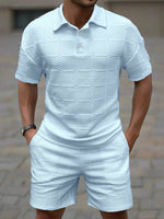 T-shirt polo Manfinity Homme - Vignette | URBAÏA 