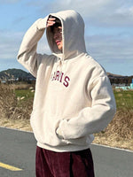 Sweat-shirt à capuche à manches longues - Vignette | URBAÏA 