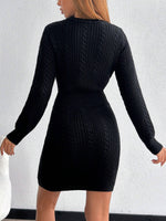 Robe pull ajourée SHEIN PETITE - Vignette | URBAÏA 