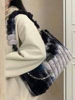 Sac à l'épaule en peluche - Vignette | URBAÏA 