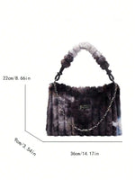 Sac à l'épaule en peluche - Vignette | URBAÏA 