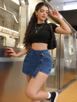 Short en jean SHEIN PETITE - Vignette | URBAÏA 