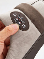 Chaussons en mousse à mémoire - Vignette | URBAÏA 