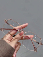 1 pièce Lunettes de mode dégradé océanique pour activités en plein air. Accessoires de lunettes transparentes, Saint-Valentin - Vignette | URBAÏA 