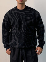 Pull décontracté à manches longues - Vignette | URBAÏA 