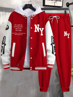 Ensemble Homme veste de baseball - Vignette | URBAÏA 