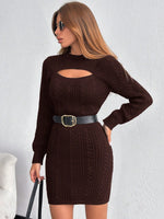 Robe pull ajourée SHEIN PETITE - Vignette | URBAÏA 