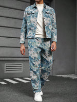 Ensemble veste décontractée en jacquard - Vignette | URBAÏA 