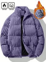 Manteau matelassé en velours - Vignette | URBAÏA 