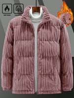 Manteau matelassé en velours - Vignette | URBAÏA 