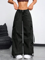 Jeans cargo SHEIN EZwear - Vignette | URBAÏA 