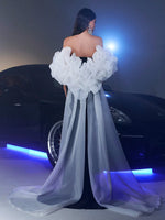 Glamrae Robe de soirée en velours - Vignette | URBAÏA 