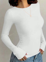 T-Shirt Décontracté Simple - Vignette | URBAÏA 