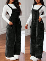 Salopette en jean SHEIN ICON - Vignette | URBAÏA 