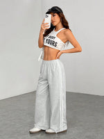 Pantalon décontracté SHEIN PETITE - Vignette | URBAÏA 