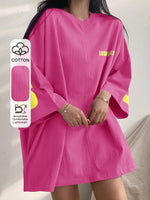 T-shirt DAZY surdimensionné - Vignette | URBAÏA 