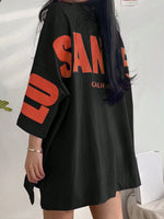 T-shirt DAZY surdimensionné - Vignette | URBAÏA 