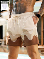 Short de plagestyle hawaïen - Vignette | URBAÏA 