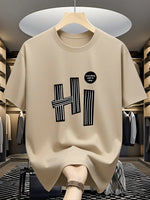 T-shirt à col rond décontracté - Vignette | URBAÏA 